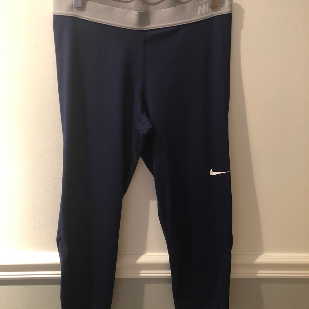 nike navy blue leggings